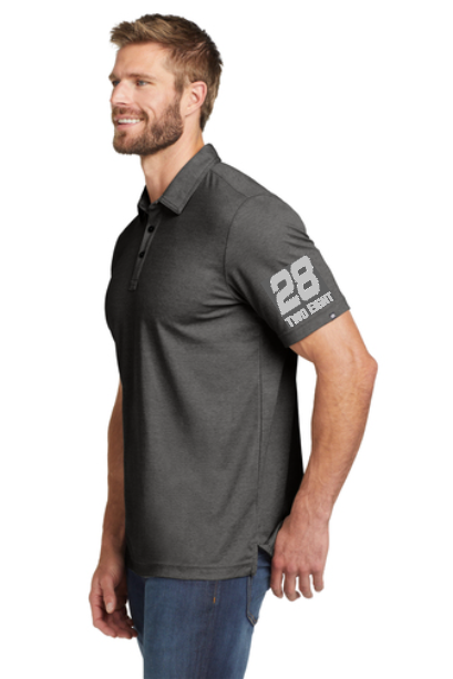 TM1MU412 TravisMathew Oceanside Heather Polo