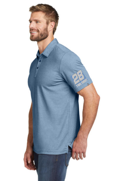 TM1MU412 TravisMathew Oceanside Heather Polo